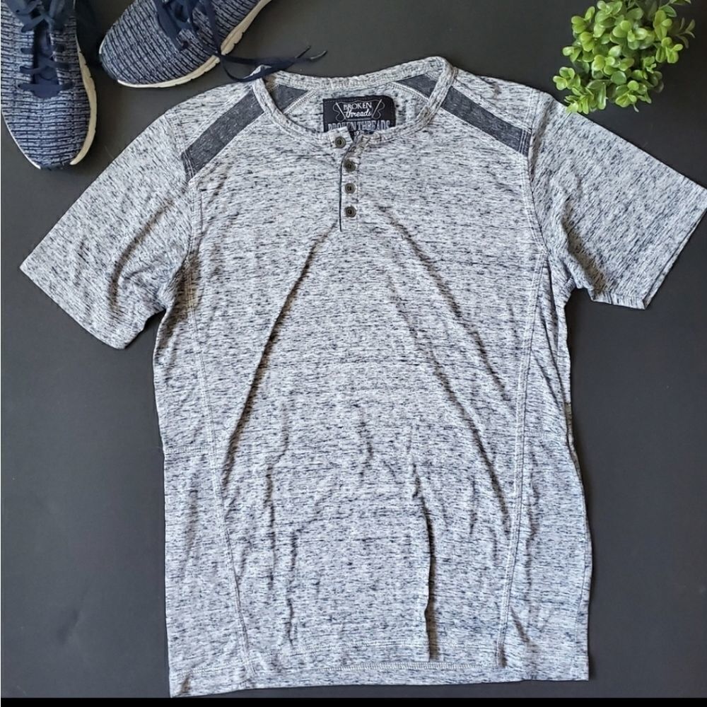 Broken threads Grey Shirt